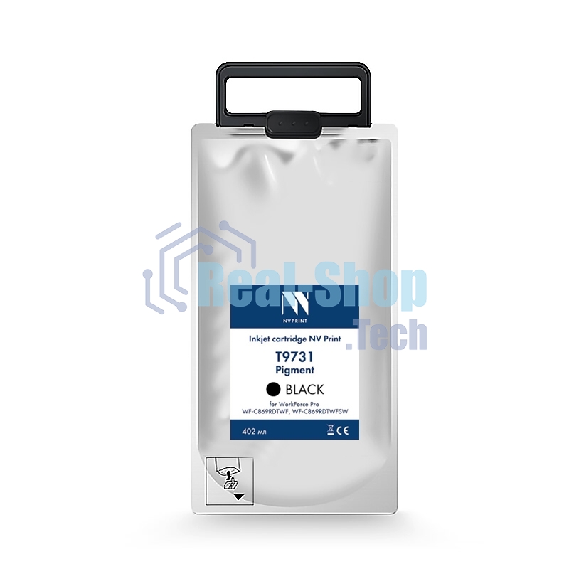 Картридж струйный NVPrint T9731 (NV-C13T973100) Black для Epson WorkForce Pro WF-C869RDTWF (RIPS), WF-C869RDTWFSW (22 500 стр)