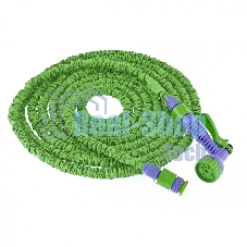 Набор поливочный Palisad усиленый растягивающийся шланг 20 м, 7-реж пистолет, соед., адаптер