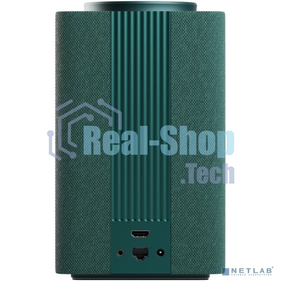 Умная колонка Яндекс Станция Макс, Zigbee, 65Вт, с голосовым ассистентом Алиса на YaGPT, зеленый (YNDX-00053Z)