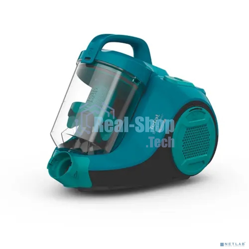 Пылесос Tefal TW2922EA бирюзовый/черный, 750/2100Вт, уборка сухая, пылесборник контейнер 1.5л
