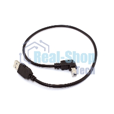 Кабель USB 2.0 на USB-B угол вверх 0,5 м