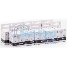 Лампа светодиодная Gauss Elementary MR16 7Вт цок.: GU10 спот 220B 4100K св. свеч. бел. нейт. MR16 (упак.: 10 шт) (13627)