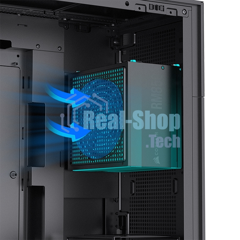 Компьютерный корпус без блока питания JONSBO D41 STD Black ATX без БП, боковая панель из закаленного стекла, mini-ITX, micro-ATX, ATX, черный