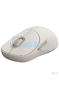Мышь беспроводная Xiaomi Wireless Mouse 3 белый, 1200 dpi, радиоканал, Bluetooth, USB, кнопки - 5