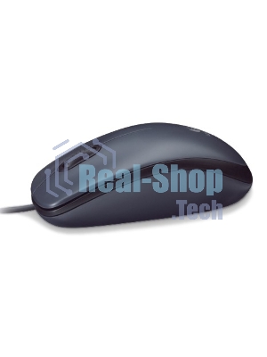 Мышь проводная Logitech M90 черный/серый, 1000 dpi, USB, кнопки - 3
