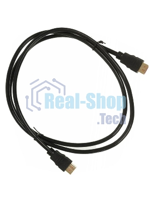 Кабель аудио-видео Buro HDMI (m)/HDMI (m) 1.5м. позолоченные контакты черный (BHP) BHP1.5M