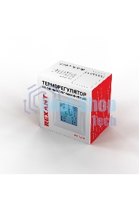 Терморегулятор сенсорный программируемый Rexant RX-421H, бежевый, совместим с Legrand серии Valena