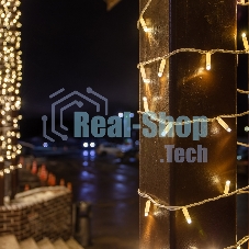 Гирлянда Neon-night Нить 10м, с эффектом мерцания, белый ПВХ, 230В, Теплый белый