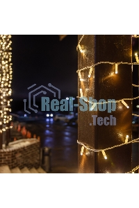 Гирлянда Neon-night Нить 10м, с эффектом мерцания, белый ПВХ, 230В, Теплый белый