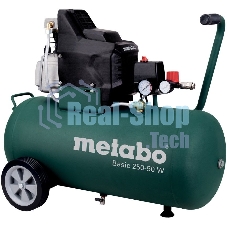 Компрессоры Metabo 250-50 W 601534000 Компрессор масл.1.5кВт,50л, вес 32.5 кг