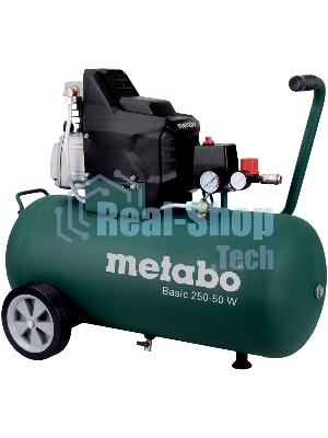 Компрессоры Metabo 250-50 W 601534000 Компрессор масл.1.5кВт,50л, вес 32.5 кг