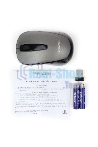 Мышь беспроводная Гарнизон GMW-450-1 серый, 1000 dpi, радиоканал, USB, кнопки - 3