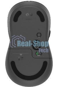 Мышь беспроводная Logitech Signature M650 графитовый, 4000 dpi, радиоканал, Bluetooth, USB, кнопки - 5