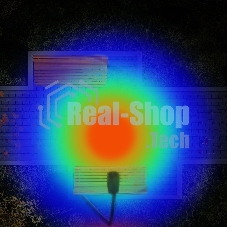 Светильник уличный Gauss Avenue 100W 10000lm 5000K 190-250V IP65 420x160x57мм черный КСС 