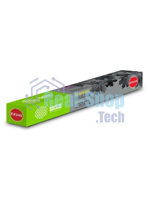 Картридж лазерный Cactus CS-EXV49Y желтый (19000 стр.) для Canon IR C3320/C3320i/C3325i/C3330i/C3500/C3520i MFP/C3525i MFP/C3530i MFP