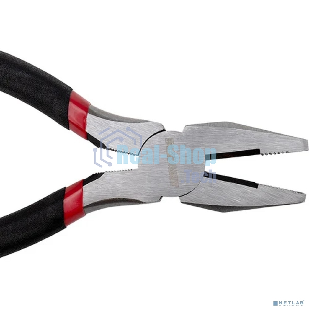 Плоскогубцы комбинированные Rexant 200 мм обливные рукоятки