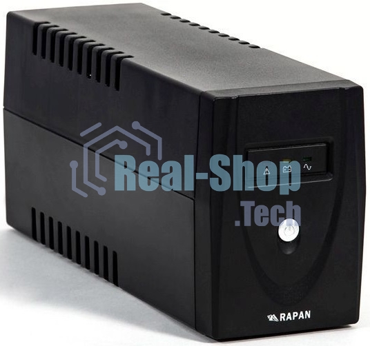 Источник бесперебойного питания RAPAN-UPS 600 220В 600В.А/350Вт меандр с АКБ 7А.ч интерактивный Бастион 739