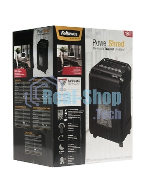 Шредер Fellowes Powershred 92Cs FS-1719301 P-4, 4х38мм, 18лст., 25лтр., уничтожает: скобы, карты, скрепки, CD
