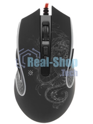Мышь проводная Defender Venom GM-640L черный, 3200 dpi, USB, кнопки - 8