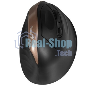Мышь беспроводная Genius Ergo 8250S черный, 1600 dpi, радиоканал, USB, кнопки - 6