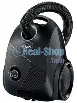 Пылесос Bosch BGLS2BA2 черный, 600 Вт, уборка сухая, пылесборник мешок 3.5 л