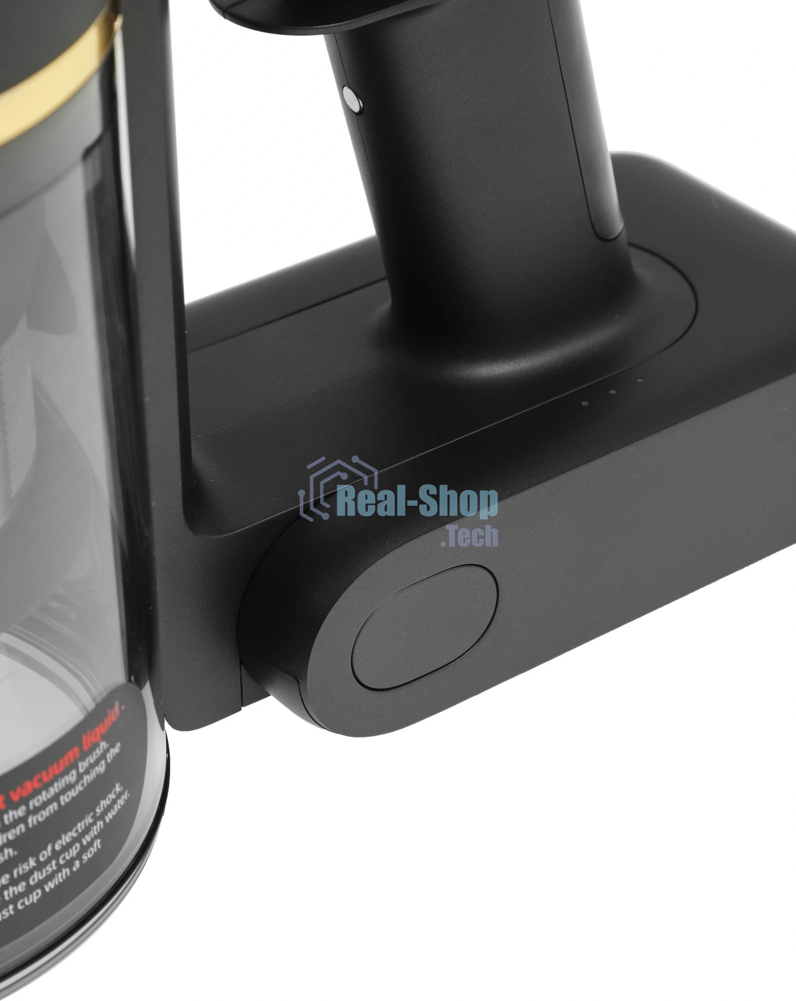 Пылесос вертикальный Dreame R10 Pro Aqua черный, питание от аккумулятора, 150 Вт, уборка сухая/влажная, пылесборник 0.6 л