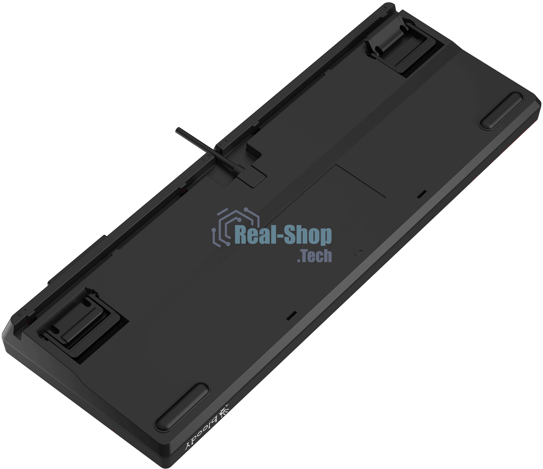 Клавиатура проводная A4Tech Bloody S87 Naraka USB черный/красный