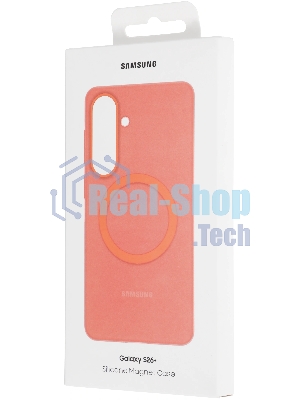Чехол (клип-кейс) Samsung для Samsung Galaxy S26+ Silicone Magnet Case with MagSafe коралловый (EF-ES947COEGRU)