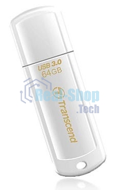 Флешка USB Transcend JetFlash 730 (TS64GJF730), 64Gb, USB 3.0, R/W 80/25, белый