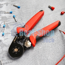 Кримпер Rexant HT 10-6 для обжима штыревых наконечников 0.08-10.0 мм с регулятором прижимного усилия