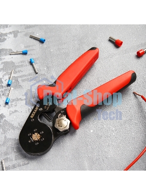 Кримпер Rexant HT 10-6 для обжима штыревых наконечников 0.08-10.0 мм с регулятором прижимного усилия