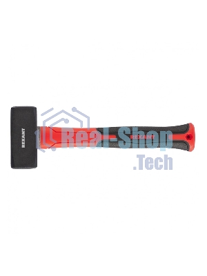 Кувалда Rexant 12-8133 с фибергласовой обрезиненной рукояткой, 3000 г