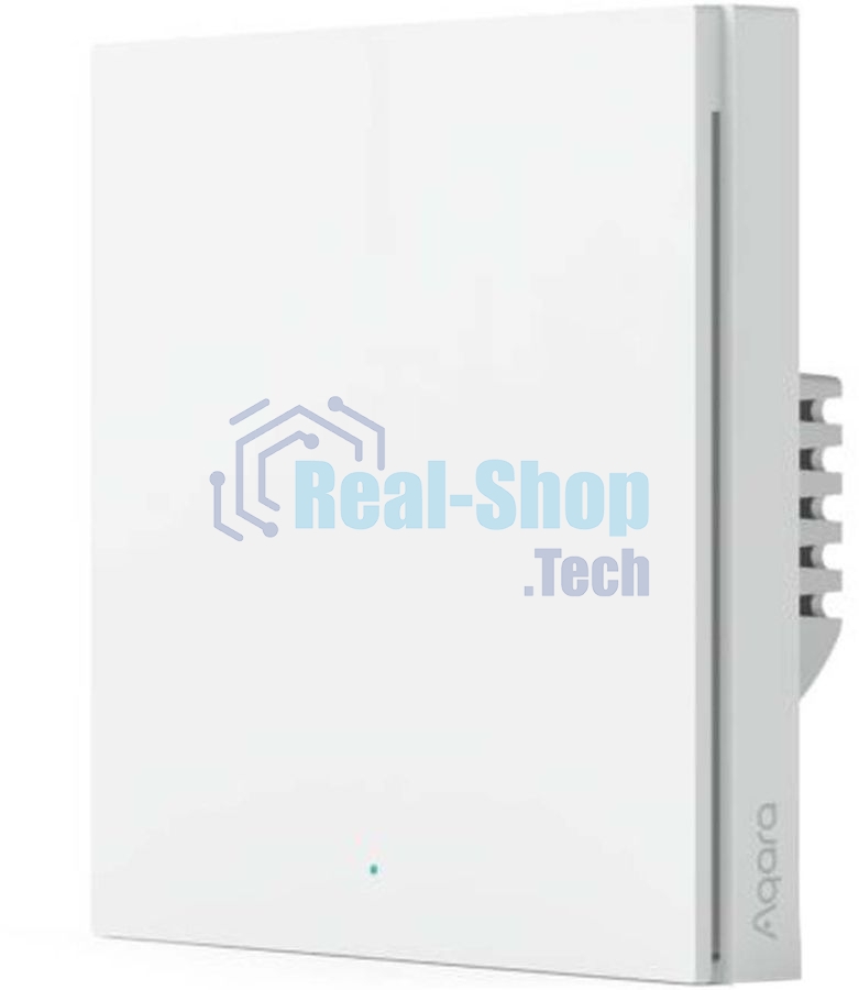 Выключатель умный Aqara Smart wall switch H1 ((with neutral, single rocker) WS-EUK03