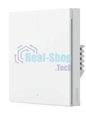 Выключатель умный Aqara Smart wall switch H1 ((with neutral, single rocker) WS-EUK03