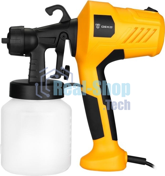Краскопульт электрический Deko DKSG500 500Вт бак:800мл 650мл/мин