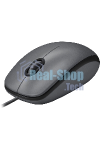 Мышь проводная Logitech M90 черный/серый, 1000 dpi, USB, кнопки - 3