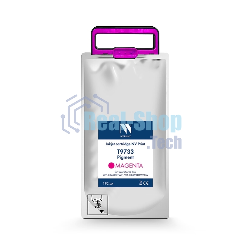 Картридж струйный NVPrint T9733 (NV-C13T973300) Magenta для Epson WorkForce Pro WF-C869RDTWF (RIPS), WF-C869RDTWFSW (22 000 стр)