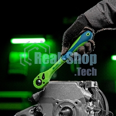 Ключ трещотка Сибртех двухкомпонентная рукоятка 1/2