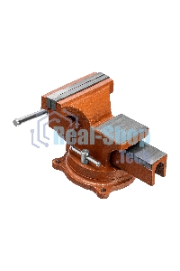 Тиски Sparta слесарные 125мм поворотные с наковальней