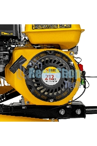 Мотоблок Denzel DPT-170S, 7 л.с., ремен.сцеп, фрез 3х4, ШОМ, передачи 2В/1Н