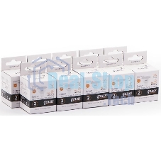 Лампа светодиодная Gauss Elementary MR16 7Вт цок.: GU5.3 спот 220B 3000K св. свеч. бел. теп. MR16 (упак.: 10 шт) (13517)
