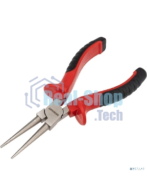 Круглогубцы Rexant 160 мм никелированные, двухкомпонентные рукоятки