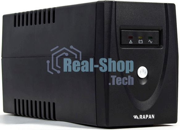 Источник бесперебойного питания RAPAN-UPS 600 220В 600В.А/350Вт меандр с АКБ 7А.ч интерактивный Бастион 739