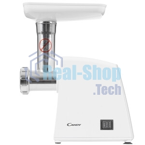Мясорубка электрическая Candy CG-100 белый, 900 Вт, 2.2 кг/мин, реверс, защита от перегрузки, насадки - 4