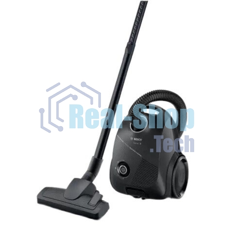 Пылесос Bosch BGLS2BA2 черный, 600 Вт, уборка сухая, пылесборник мешок 3.5 л