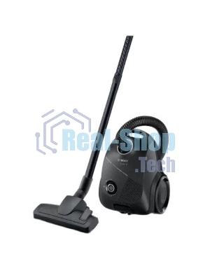 Пылесос Bosch BGLS2BA2 черный, 600 Вт, уборка сухая, пылесборник мешок 3.5 л