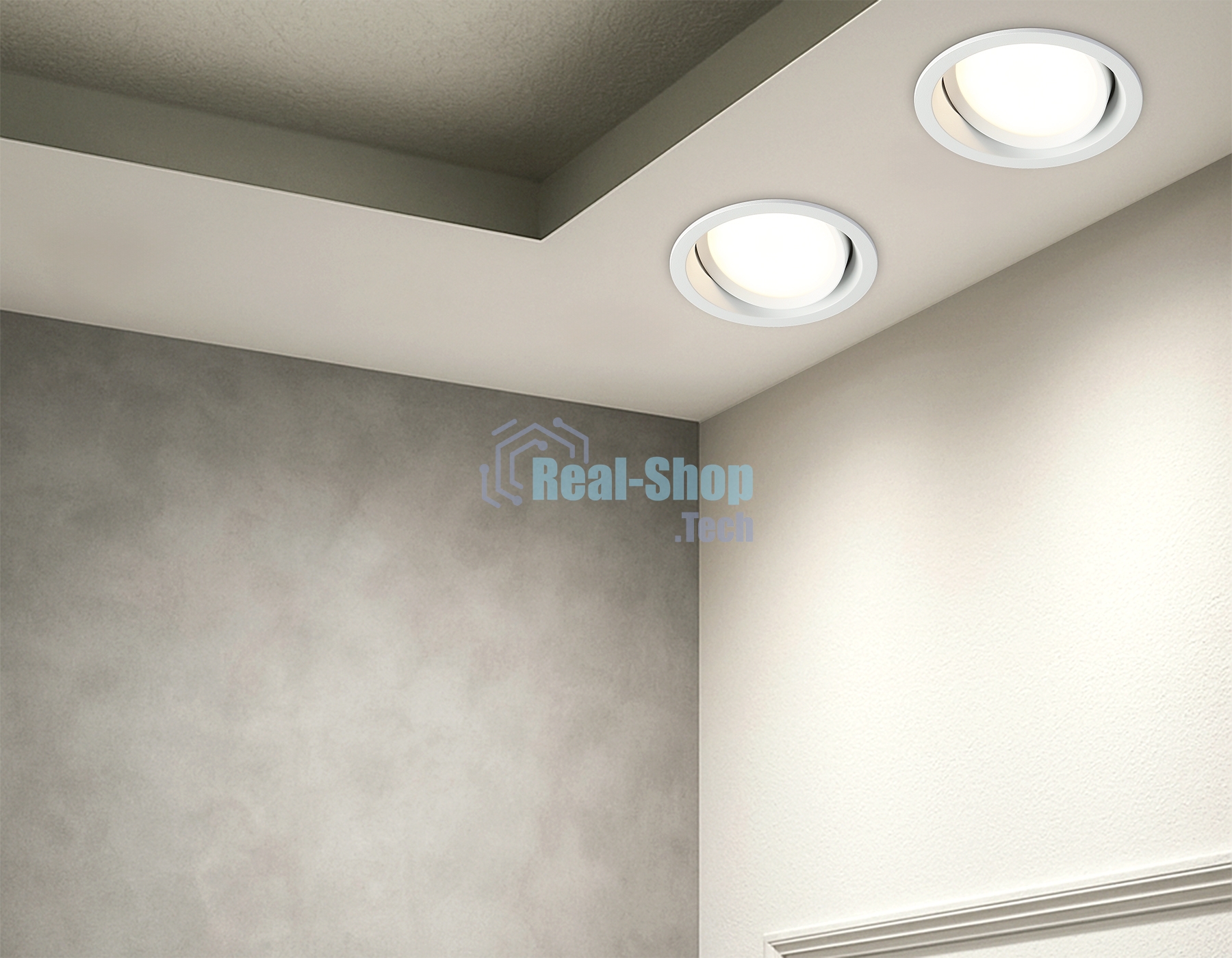 Светильник Ambrella light TN52230 WH белый IP20 GX53 D110*44