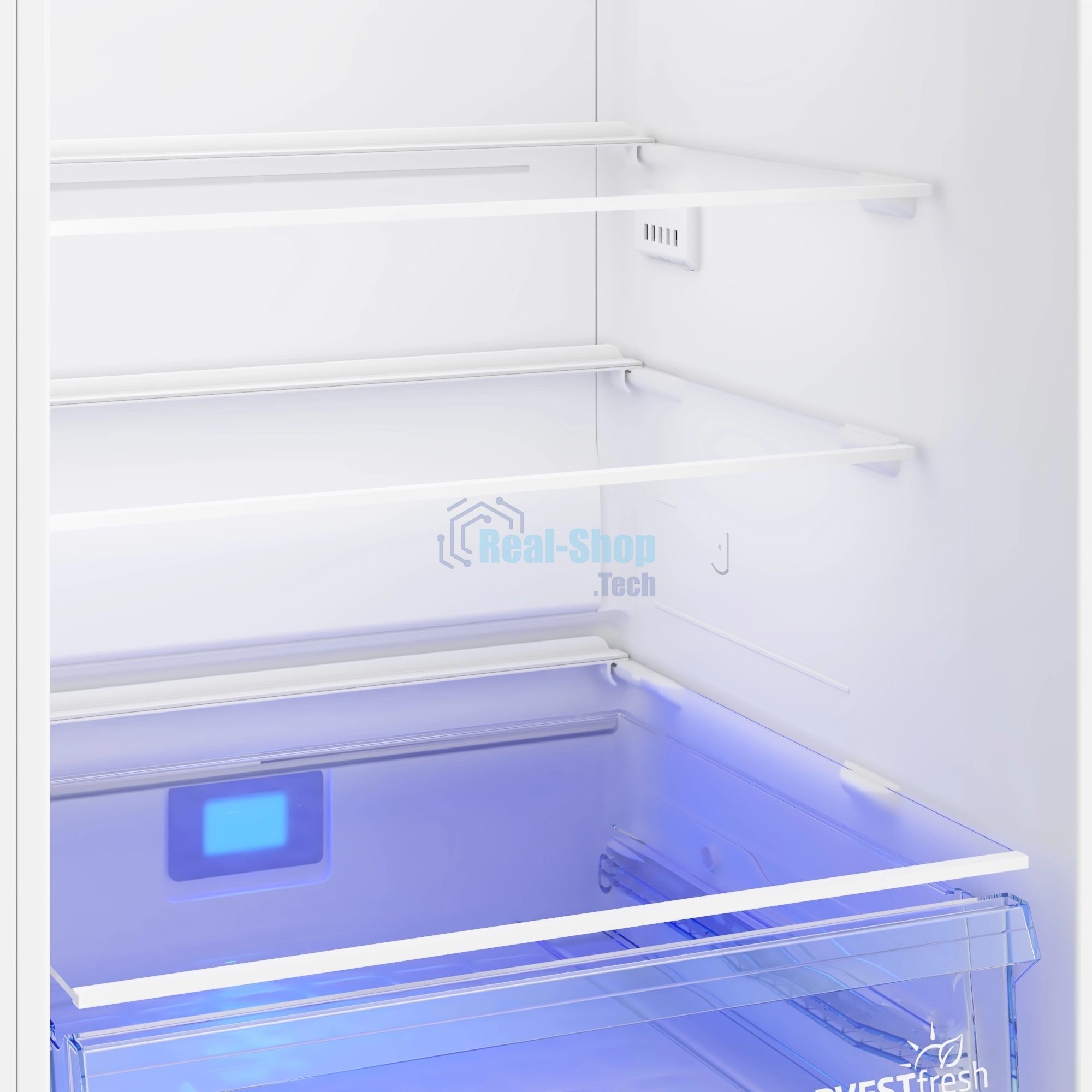 Холодильник Beko B3R1CNK363HW (R) белый двухкамерный 220/100л морозилка снизу, No Frost