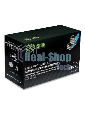 Картридж лазерный Cactus CS-CF287X-MPS черный (24000 стр.) для HP LJ M506dn/M506n/M506x