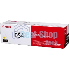 Картридж лазерный Canon 054 Y (3021C002) желтый (1200 стр.) для Canon i-SENSYS серий MF640, LBP620.